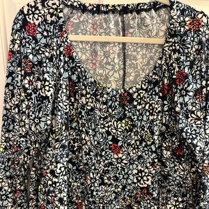 Brand: Lane Bryant Size: 14/16 Color Blue/ Multi Fabric : Cotton